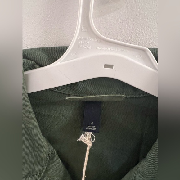 16. Universal Thread™ Women's Long Sleeve Button-Front Boilersuit - Green - Picture 10 of 15